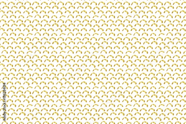 Obraz Golden Vector Hand Drawn Pattern