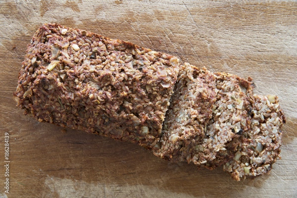 Obraz Lentil Loaf with Slices