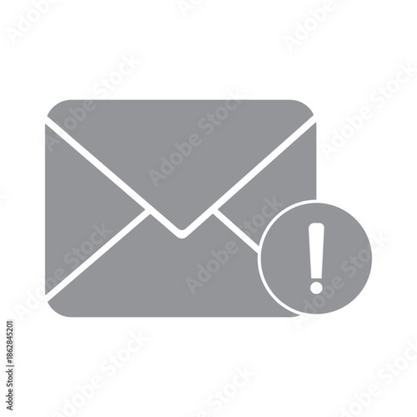 Obraz incoming email message alert