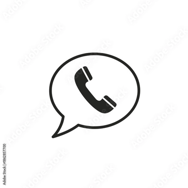 Obraz vector phone icon