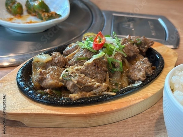 Obraz 돼지갈비 정식