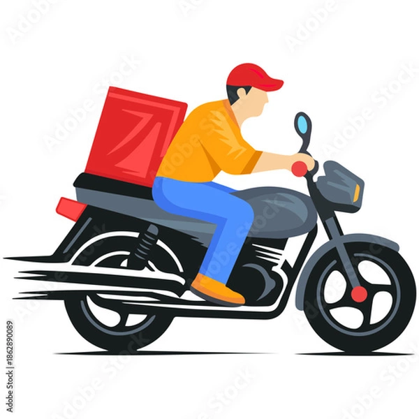 Obraz Delivery Rider
