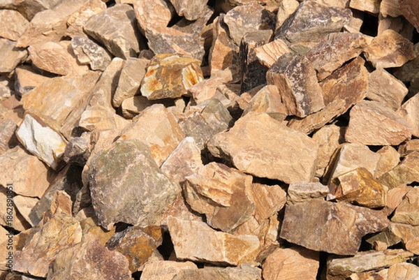 Obraz 積まれた陶石