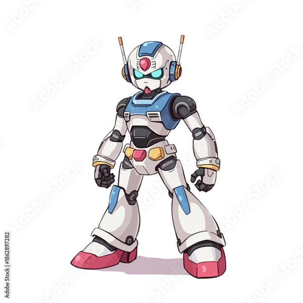 Obraz Cute Robot Design Very Cool