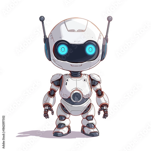 Obraz Cute Robot Design Very Cool