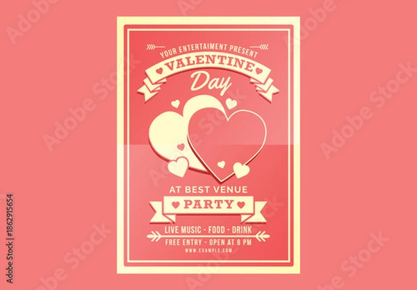 Obraz Valentine Day Party