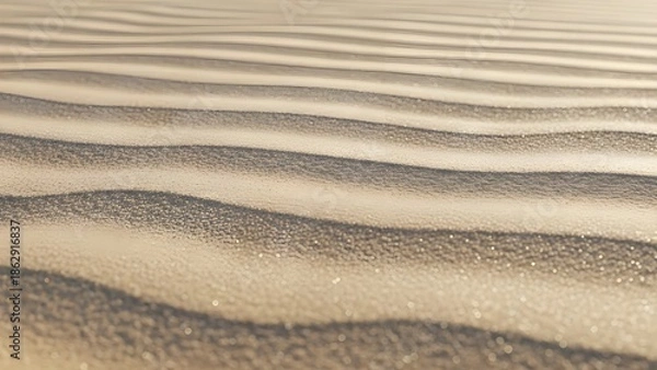 Fototapeta Sand dune ripples texture