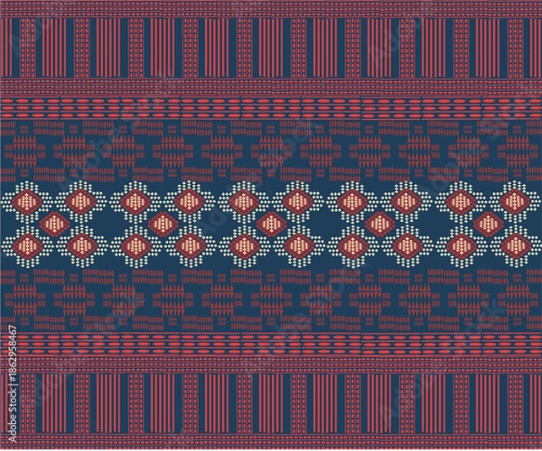 Fototapeta seamless pattern with hearts