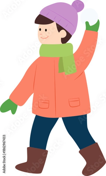 Obraz 눈싸움아이