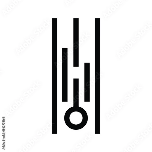 Obraz Modern minimalist logo design element