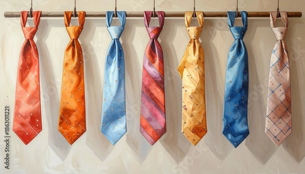 Fototapeta Corbatas 3.