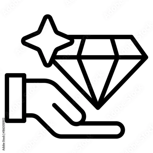 Obraz Value Proposition Icon