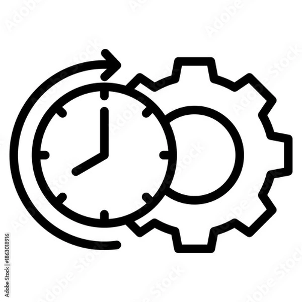Obraz Time Management Icon