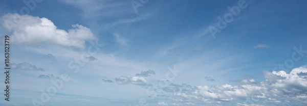 Obraz A beautiful cloudscape in the blue sky
