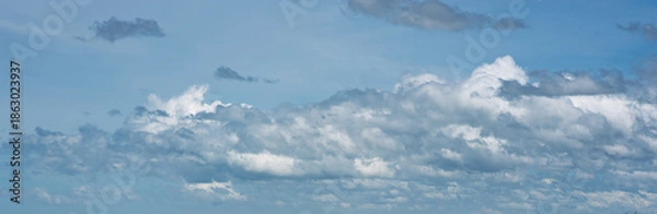 Obraz A beautiful cloudscape in the blue sky