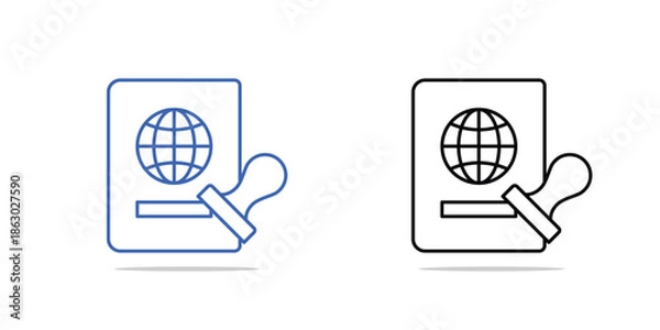 Obraz minimalist vector