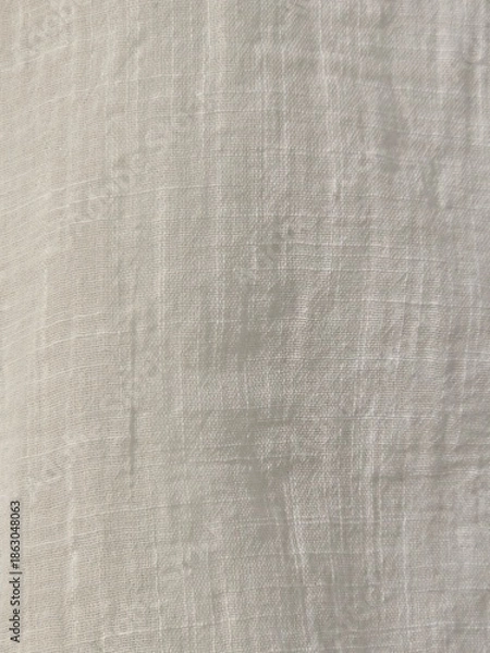 Fototapeta old white canvas texture background