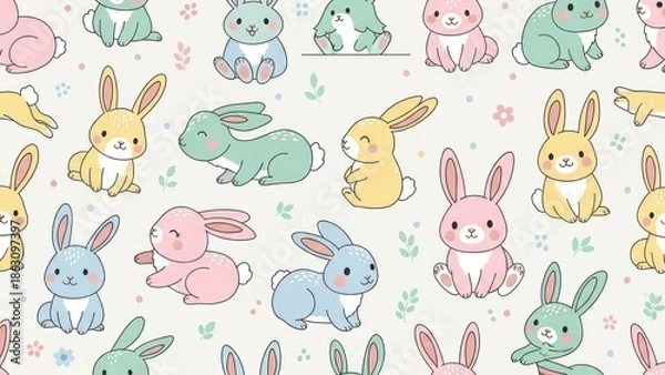 Obraz Bunny pattern