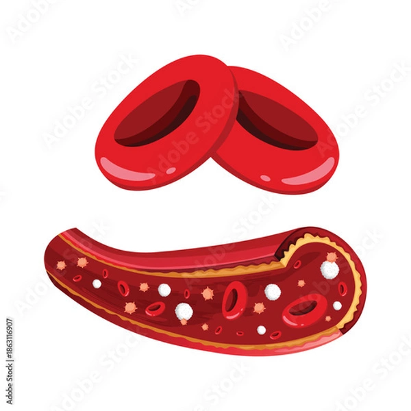 Obraz simple vector clipart, 