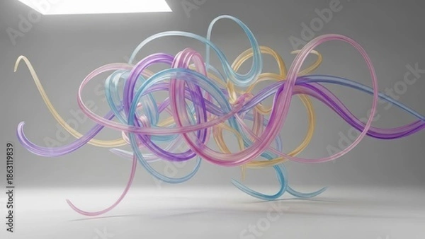 Obraz Abstract swirls