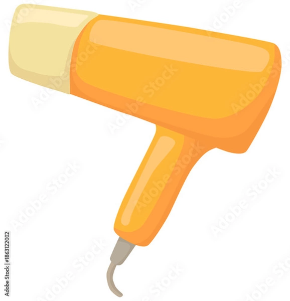 Obraz シンプルなドライヤーのイラスト ベクター素材