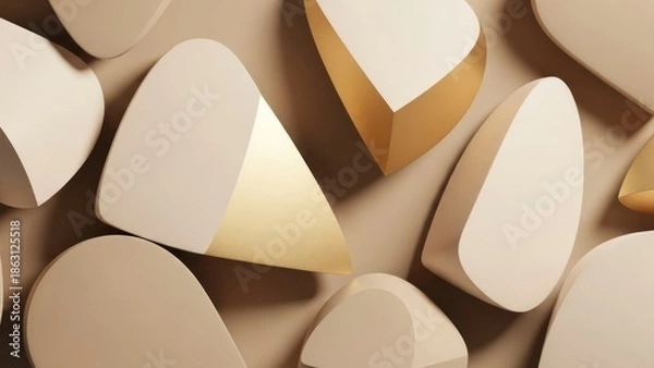 Fototapeta Abstract shapes