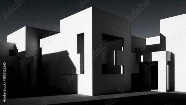 Fototapeta Abstract shapes