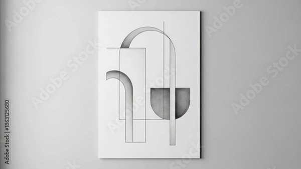 Fototapeta Abstract shapes