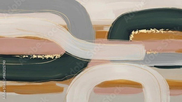 Fototapeta Abstract shapes