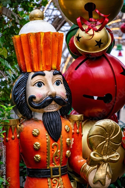 Obraz Nutcracker, traditional Christmas decorations