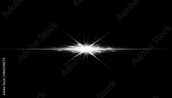 Obraz Dynamic Light Flare Background