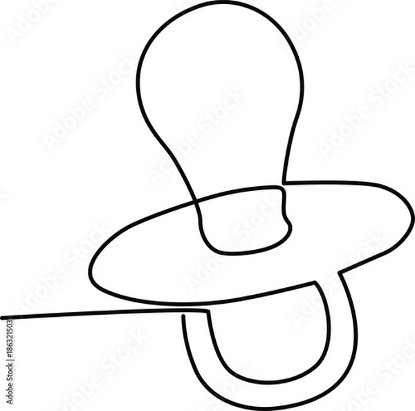 Obraz Illustrated light bulb idea Vector