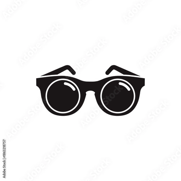 Obraz stylish eyeglasses icon