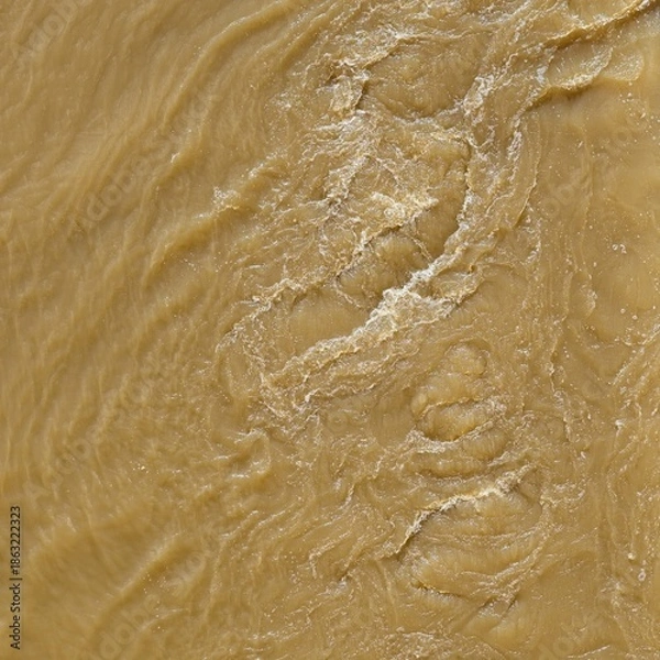 Obraz Turbulent flowing river