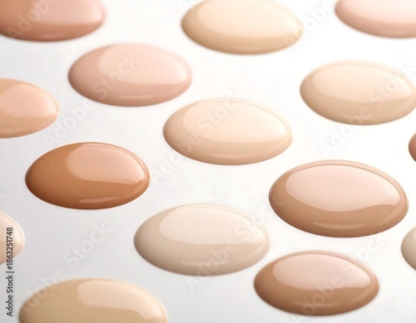 Obraz Pills or Tablets on White Background.