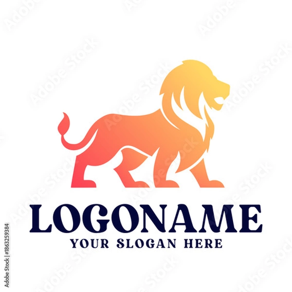 Obraz Lion Premium Logo Design