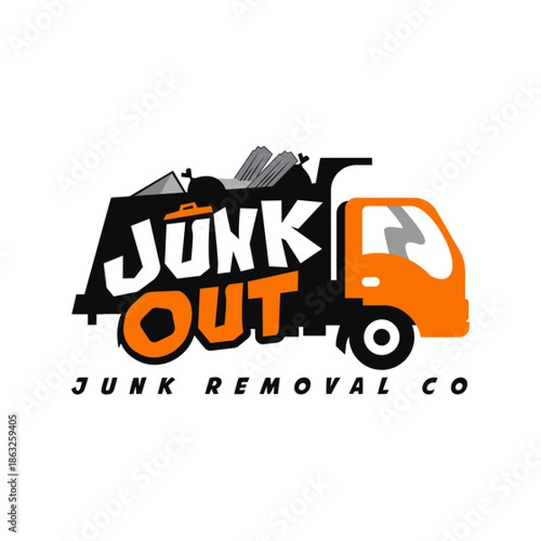 Obraz Junk Removal Premium Logo Design
