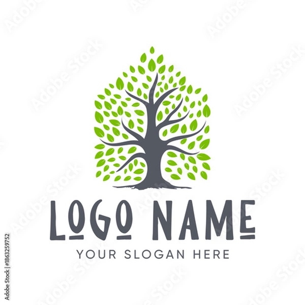 Obraz Tree House Premium Logo Design