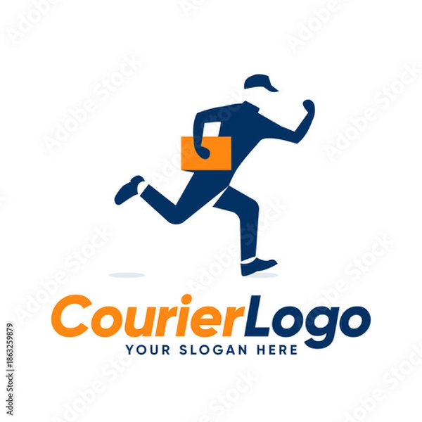 Obraz Courier Premium Logo Design