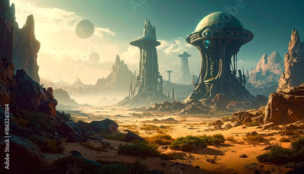 Obraz Alien world