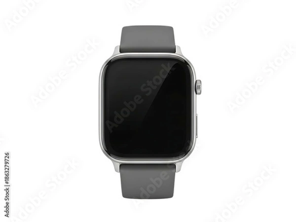 Obraz Modern Smartwatch with Black Screen.