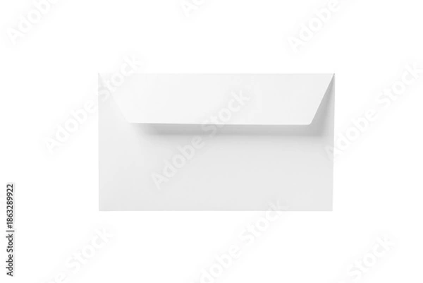 Obraz Empty white envelope isolated