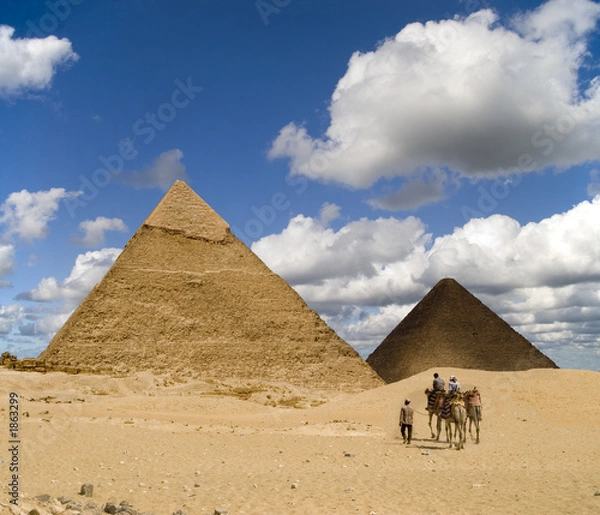 Obraz cheops visitors