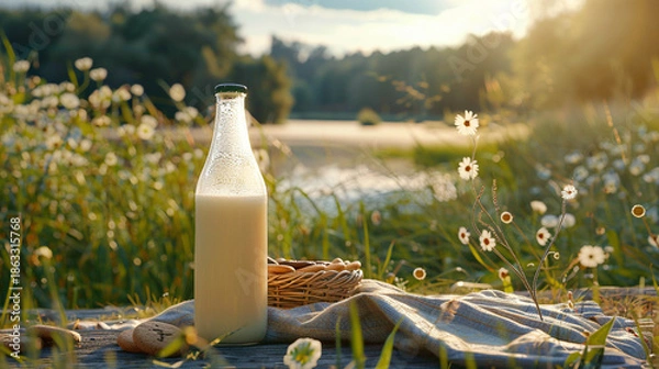 Fototapeta milk safety