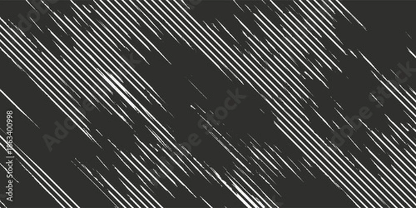 Obraz Diagonal Stripes with Grunge Background Texture