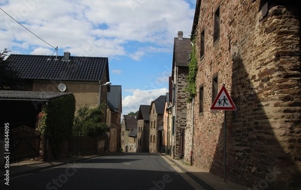 Obraz Starße in Münstermaifeld, Germany