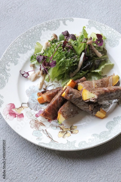 Obraz ズッキーニの肉巻き