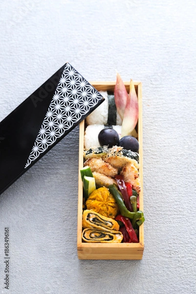 Obraz 日本の手作り和風弁当