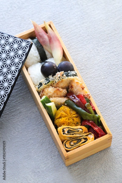 Obraz 日本の手作り和風弁当