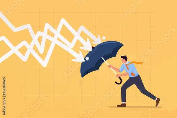 Obraz Business Protection Concept